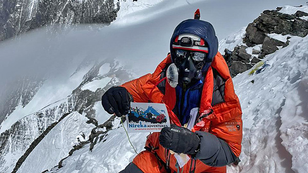 Satish Lhotse 8516m expedition 2021 - Back to Basecamp