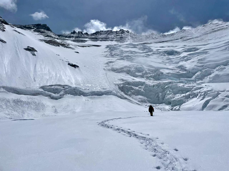 Satish Lhotse 8516m expedition 2021