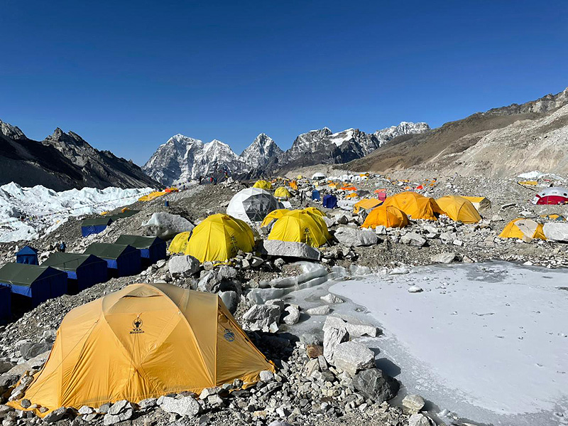 Satish Lhotse 8516m expedition 2021