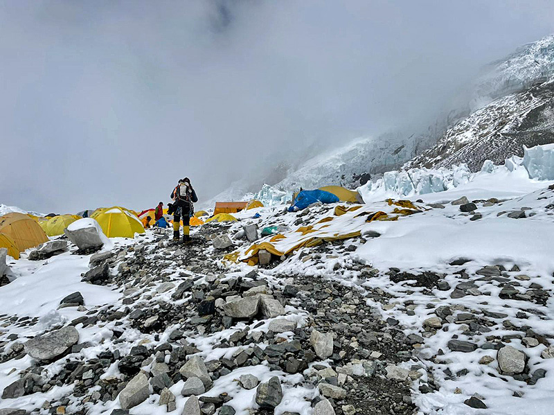 Satish Lhotse 8516m expedition 2021