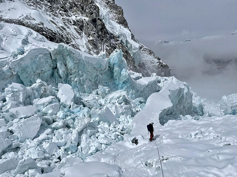 Satish Lhotse 8516m expedition 2021